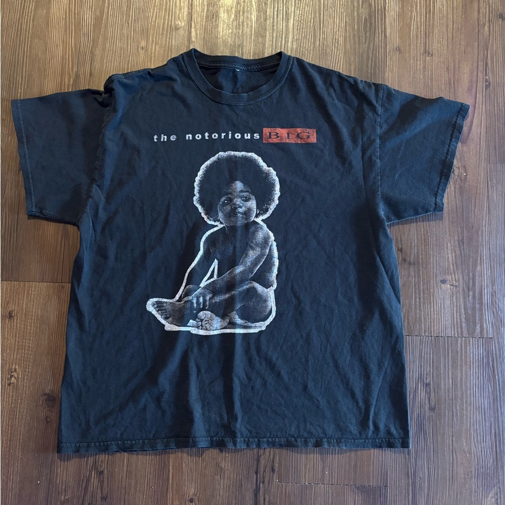Y2K BIGGIE promo t shirt